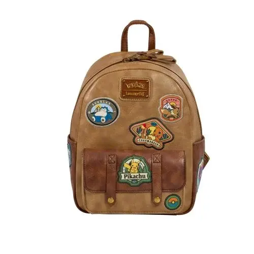 Loungefly Pokemon Camper Patch Mini Backpack Loungefly Loungefly Pokemon Camper Patch Mini Backpack Loungefly