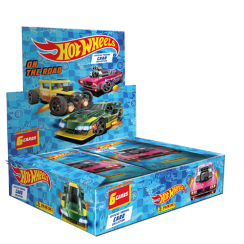 Panini Hot Wheels on The Road Booster Box (24 Boosters) TCG Panini Panini Hot Wheels on The Road Booster Box (24 Boosters) TCG Panini