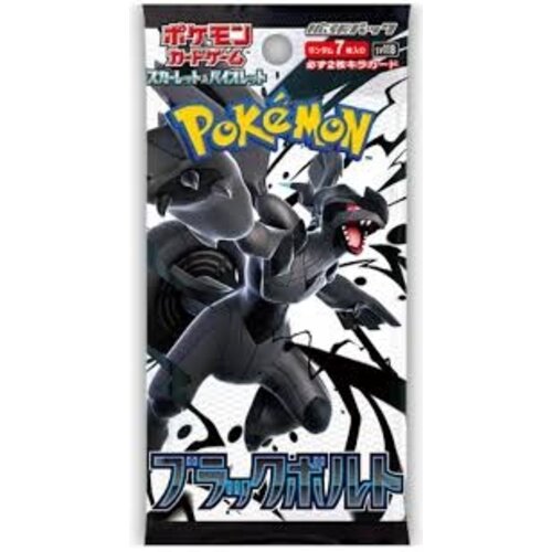 The Pokemon Company Pokemon Black Bolt JP Import Booster TCG The Pokemon Company Pokemon Black Bolt JP Import Booster TCG