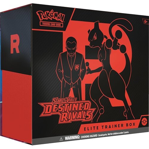 The Pokemon Company Pokemon TCG Scarlet & Violet destined Rivals Elite Trainer Box