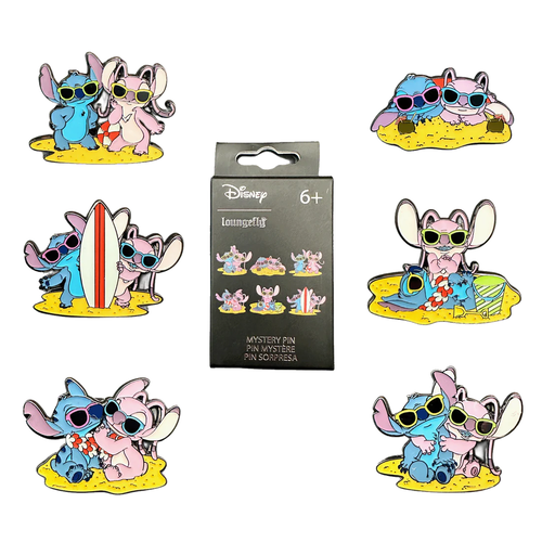 Loungefly Disney Stitch Loungefly Blind Box Enamel Pins Stitch On Beach Loungefly Disney Stitch Loungefly Blind Box Enamel Pins Stitch On Beach