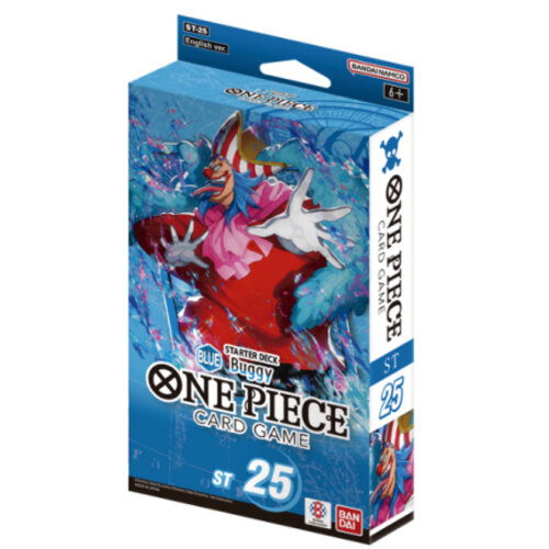 Bandai One Piece TCG ST 25 Blue Starter Deck Buggy Bandai One Piece TCG ST 25 Blue Starter Deck Buggy