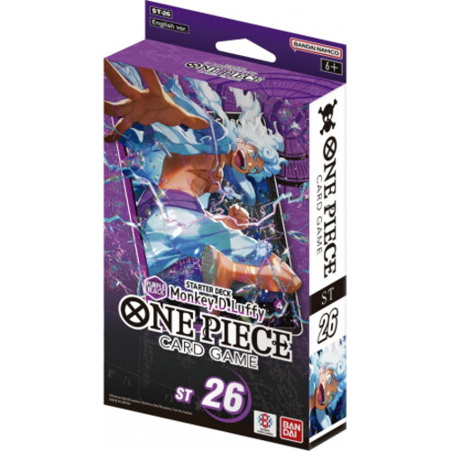 Bandai One Piece TCG ST 26 Purple Black Starter Deck Monkey. D. Luffy Bandai One Piece TCG ST 26 Purple Black Starter Deck Monkey. D. Luffy