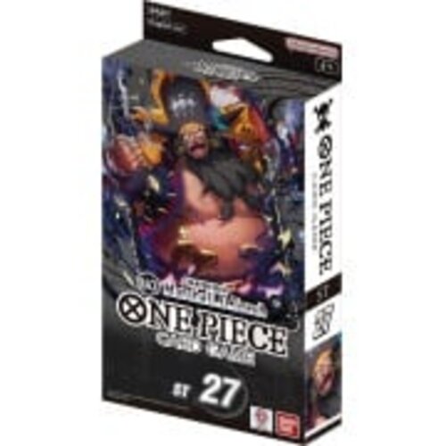 Bandai One Piece TCG ST27 Starter Deck Black Marshall. D. Teach Bandai One Piece TCG ST27 Starter Deck Black Marshall. D. Teach
