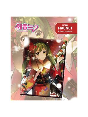 POPbuddies Hatsune Miku Fridge Magnet Miku At Winter