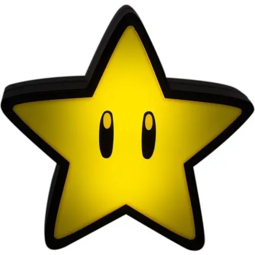 Paladone Super Mario Super Star Light With Sound Paladone Super Mario Super Star Light With Sound