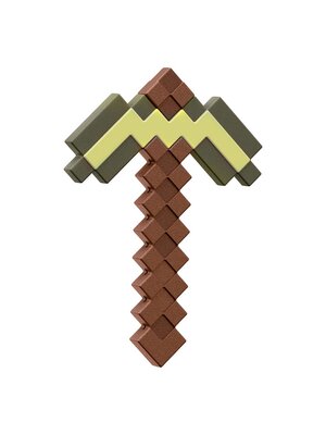 Mattel Minecraft Roleplay Replica Gold Pickaxe 35cm
