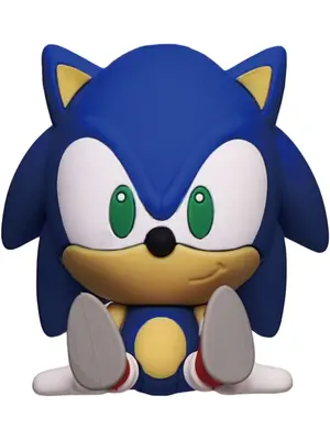 Sonic Sitting 3D Collectible Magnet