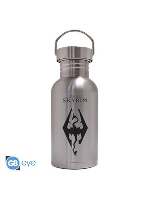 Abystyle Skyrim Canteen Steel Bottle Seal of Akatosh 500ml