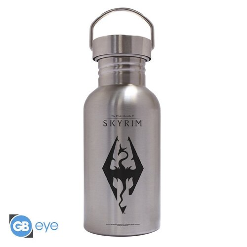 Abystyle Skyrim Canteen Steel Bottle Seal of Akatosh 500ml Abystyle Skyrim Canteen Steel Bottle Seal of Akatosh 500ml