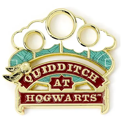 Carat Harry Potter Quidditch Game Sliding Pin Badge