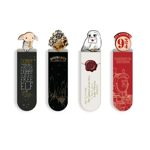 Grupo Erik Harry Potter Set Of 4 Bookmarks Grupo Erik Harry Potter Set Of 4 Bookmarks