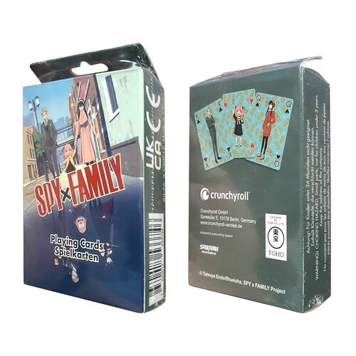 Sakami Merchandise Spy X Family Playing Cards Sakami Merchandise Spy X Family Playing Cards