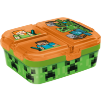 Minecraft Creeper Lunchbox Multi Compartement