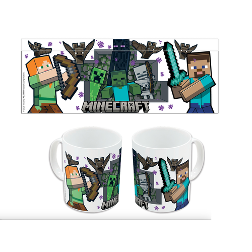 Stor Minecraft Survival Mode Elite Inner Colored Mug 384ml