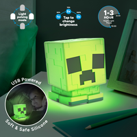 Minecraft Creeper Silicone Rechargeable Light 15cm