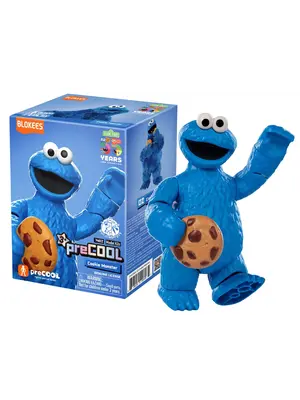 Blokees Sesame Street Cookie Monster Model Kit Classic Blokees