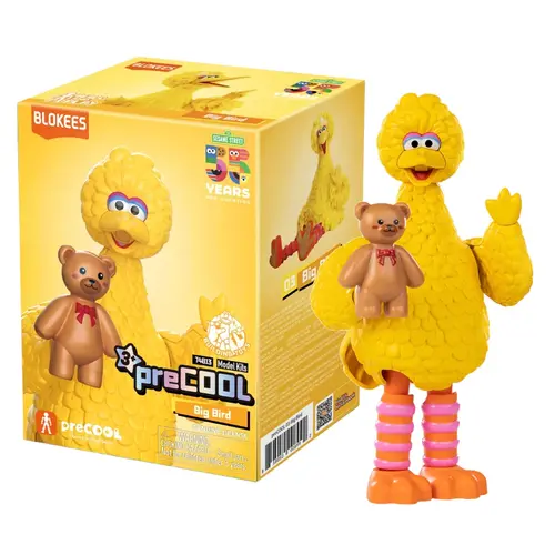 Blokees Sesame Street Big Bird Model Kit Classic Blokees
