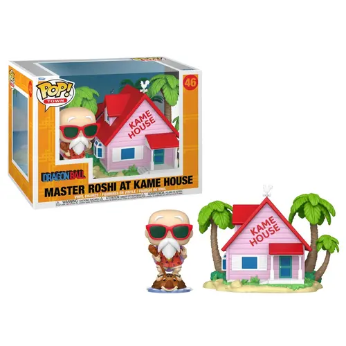 Funko Funko POP! POP Town Dragon Ball Kame House W/ Master Roshi 46
