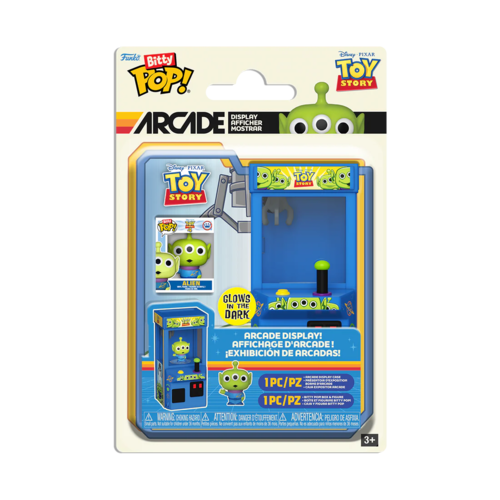 Funko Funko POP! Bitty Arcade Claws Toy Story Alien (GITD)