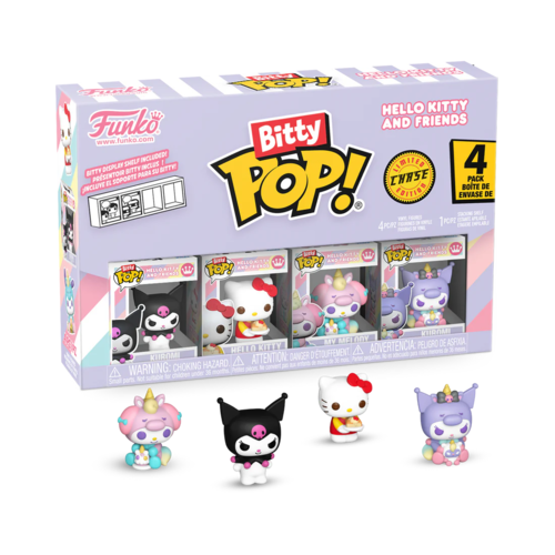 Funko Funko POP! Bitty POP Hello Kitty 4-Pack Sanrio Kuromi Funko Funko POP! Bitty POP Hello Kitty 4-Pack Sanrio Kuromi