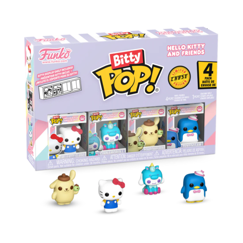 Funko Funko POP! Bitty POP Hello Kitty 4-Pack Sanrio Hello Kitty Funko Funko POP! Bitty POP Hello Kitty 4-Pack Sanrio Hello Kitty