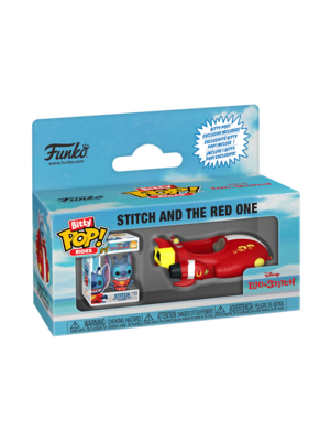 Funko Funko POP! Bitty POP Ride Lilo And Stitch Stitch W/ The Red One