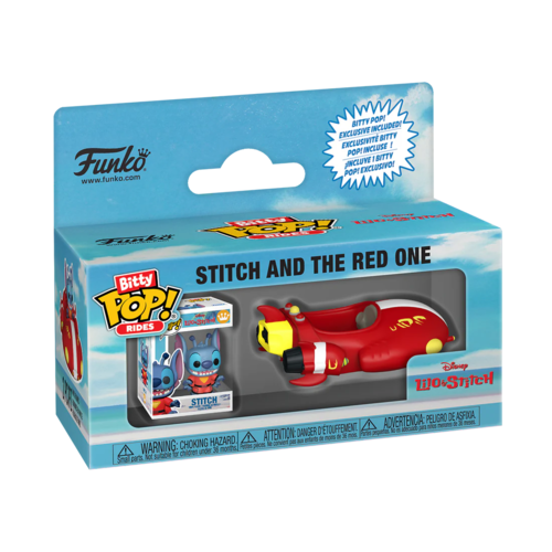 Funko Funko POP! Bitty POP Ride Lilo And Stitch Stitch W/ The Red One
