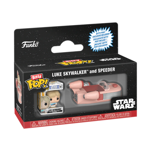 Funko Funko POP! Bitty POP Ride Star Wars Luke With Speeder