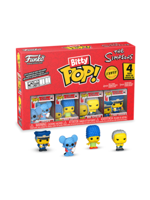 Funko Funko POP! Bitty POP The Simpsons 4-Pack Itchy