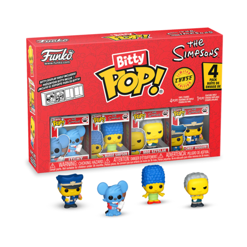 Funko Funko POP! Bitty POP The Simpsons 4-Pack Itchy