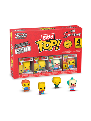 Funko Funko POP! Bitty POP The Simpsons 4-Pack Bart