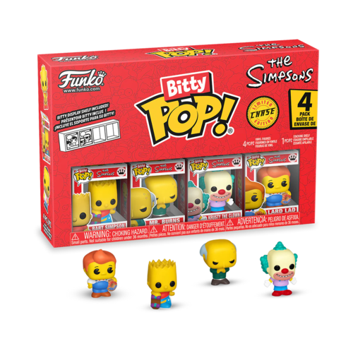 Funko Funko POP! Bitty POP The Simpsons 4-Pack Bart