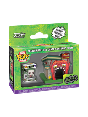 Funko Funko POP! Bitty POP Town Beetlejuice And Dante's Inferno Room