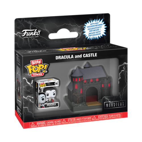 Funko Funko POP! Bitty POP Town Monsters Dracula's Castle W/ Dracula Funko Funko POP! Bitty POP Town Monsters Dracula's Castle W/ Dracula