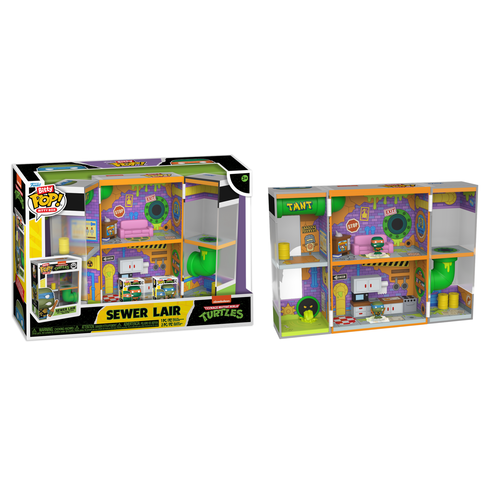 Funko Funko Bitty POP! Turtles TMNT Sewer Home Bitty Boxxes Funko Funko Bitty POP! Turtles TMNT Sewer Home Bitty Boxxes