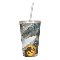 Jurassic World 3D Cup & Straw Biosync 500ml