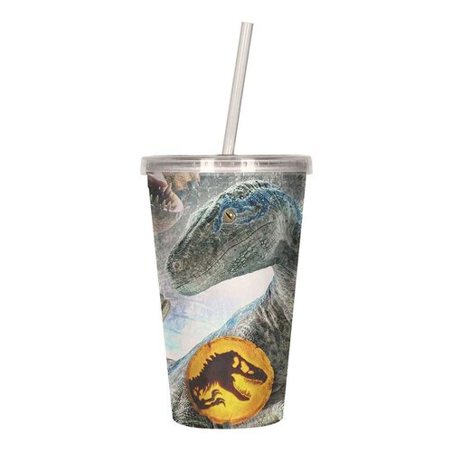 SDToys Jurassic World 3D Cup & Straw Biosync 500ml SDToys Jurassic World 3D Cup & Straw Biosync 500ml