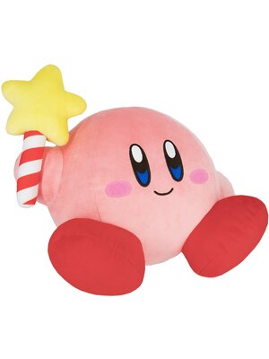 Sanei Kirby PLuche Star Rod All Star Kirby Pluche 40cm Japan Import