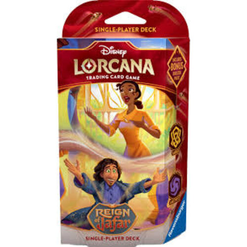 Ravensburger Disney Lorcana TCG Reign of Jafar Single Player Deck Tiana & Bruno Ravensburger Disney Lorcana TCG Reign of Jafar Single Player Deck Tiana & Bruno