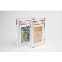 The Acryl Box 3x8x3cm Graded Card Premium Display TCG
