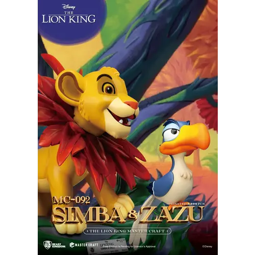 Beast Kingdom Disney Beast Kingdom Lion King Simba & Sazu 2 Statue Pack 31cm & 7cm Beast Kingdom Disney Beast Kingdom Lion King Simba & Sazu 2 Statue Pack 31cm & 7cm