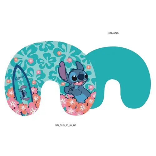Disney Stitch Aloha Travel Cushion