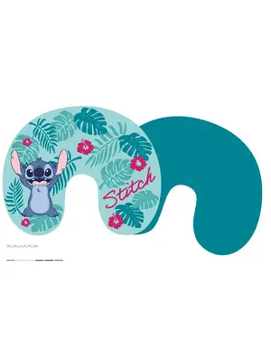 Disney Stitch Flower Travel Cushion