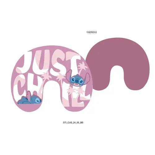 Disney Stitch Just Chill Travel Cushion