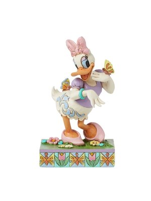 Disney Traditions Disney Traditions Blooms and Butterflies Daisy Duck Spring Figurine