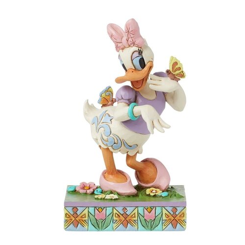 Disney Traditions Disney Traditions Blooms and Butterflies Daisy Duck Spring Figurine
