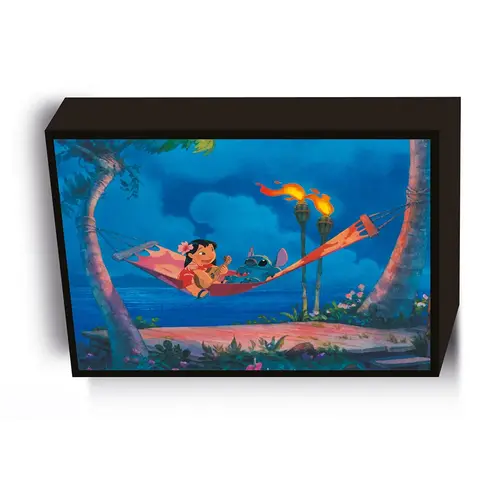 Pyramid Disney Lilo and Stitch Hammcock Light Canvas 30x40cm Pyramid Disney Lilo and Stitch Hammcock Light Canvas 30x40cm