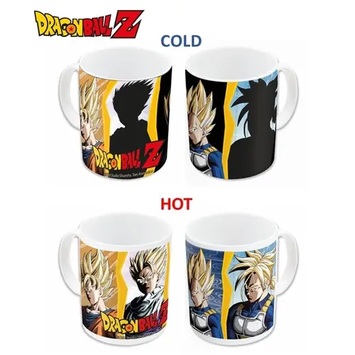 Stor Dragon Ball Z Vegeta & Goku Heat Change Mug 325ml