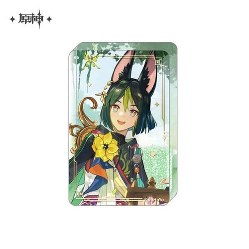 Mihoyo Genshin Impact Acryl Ornament With Glitter Tighnari 8,5cm Mihoyo Genshin Impact Acryl Ornament With Glitter Tighnari 8,5cm